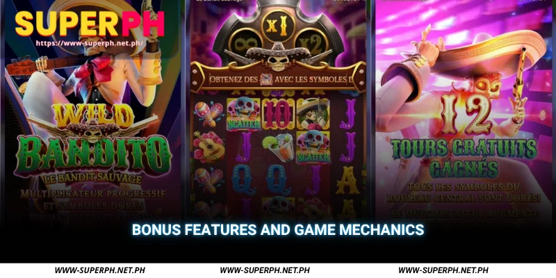 bonus features and game mechanics