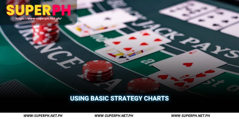 using basic strategy charts