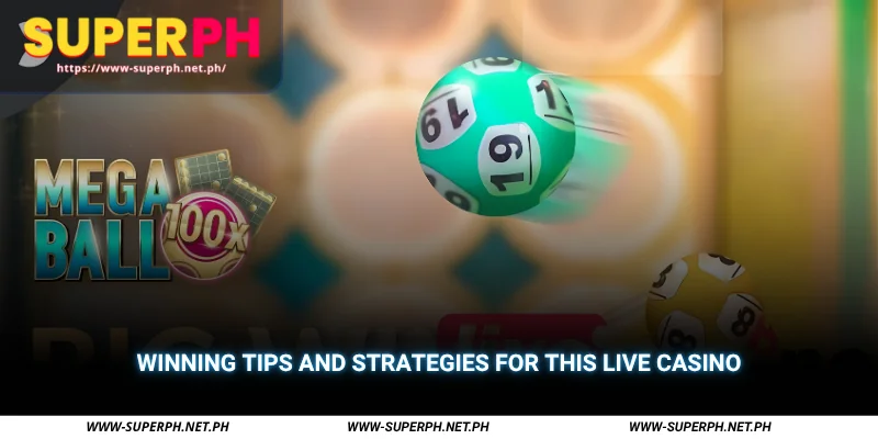 winning tips and strategies for this live casino